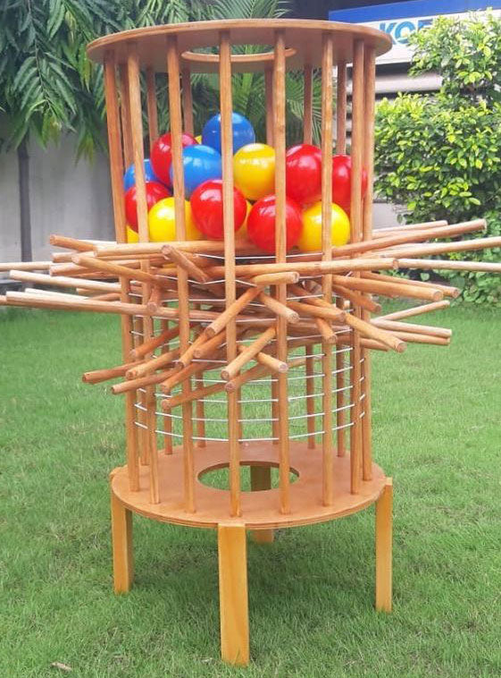 Outdoor Wooden Kerplunk Game