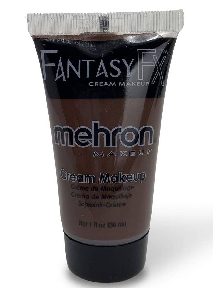 Wolfman Dark Brown Mehron Fantasy FX Cream Costume Makeup - Alternate Image