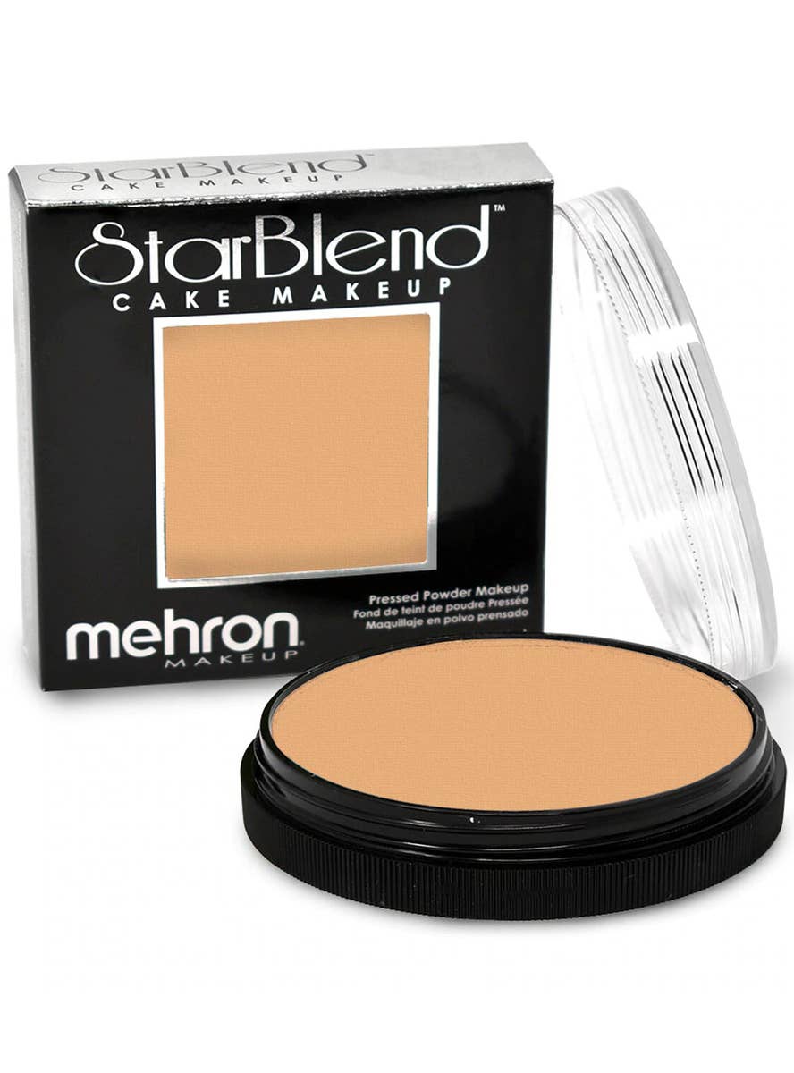 Ivory Bisque Mehron StarBlend Cake Foundation Makeup