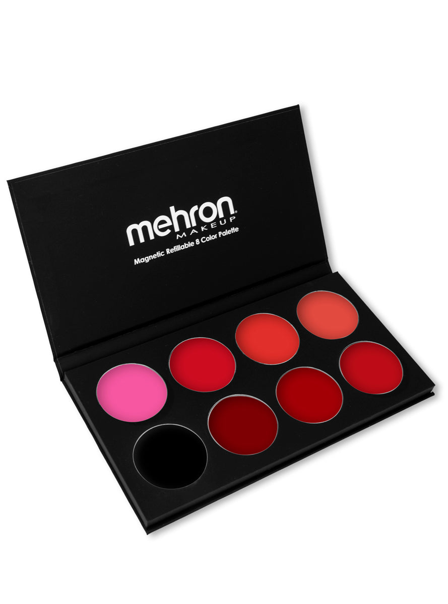Mehron Lip Cream 8 Colour Spicy Makeup Palette - Main Image