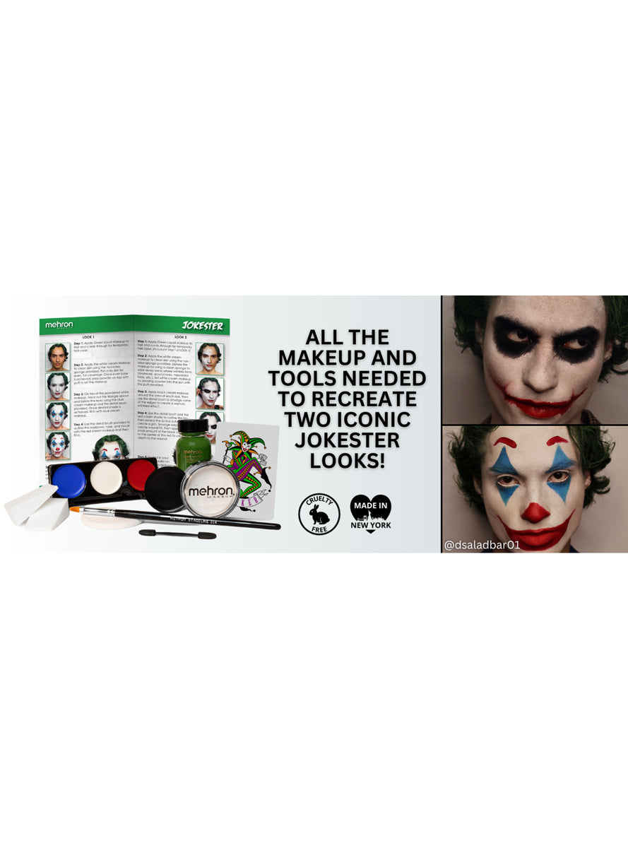 Jokester Mehron Deluxe Character Makeup Kit - Alternative Image 1