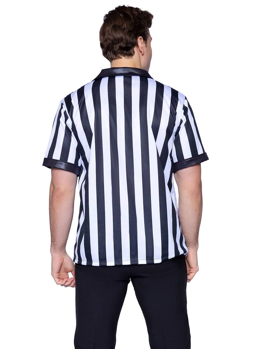 Men's Umpire Leg Avenue Fancy Dress Costume Close Back Image