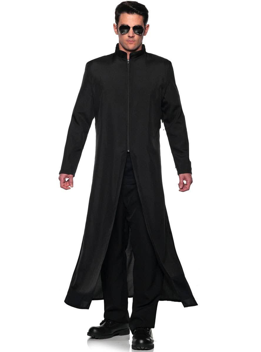 Image of Off the Grid Men's Black Matrix Costume Coat