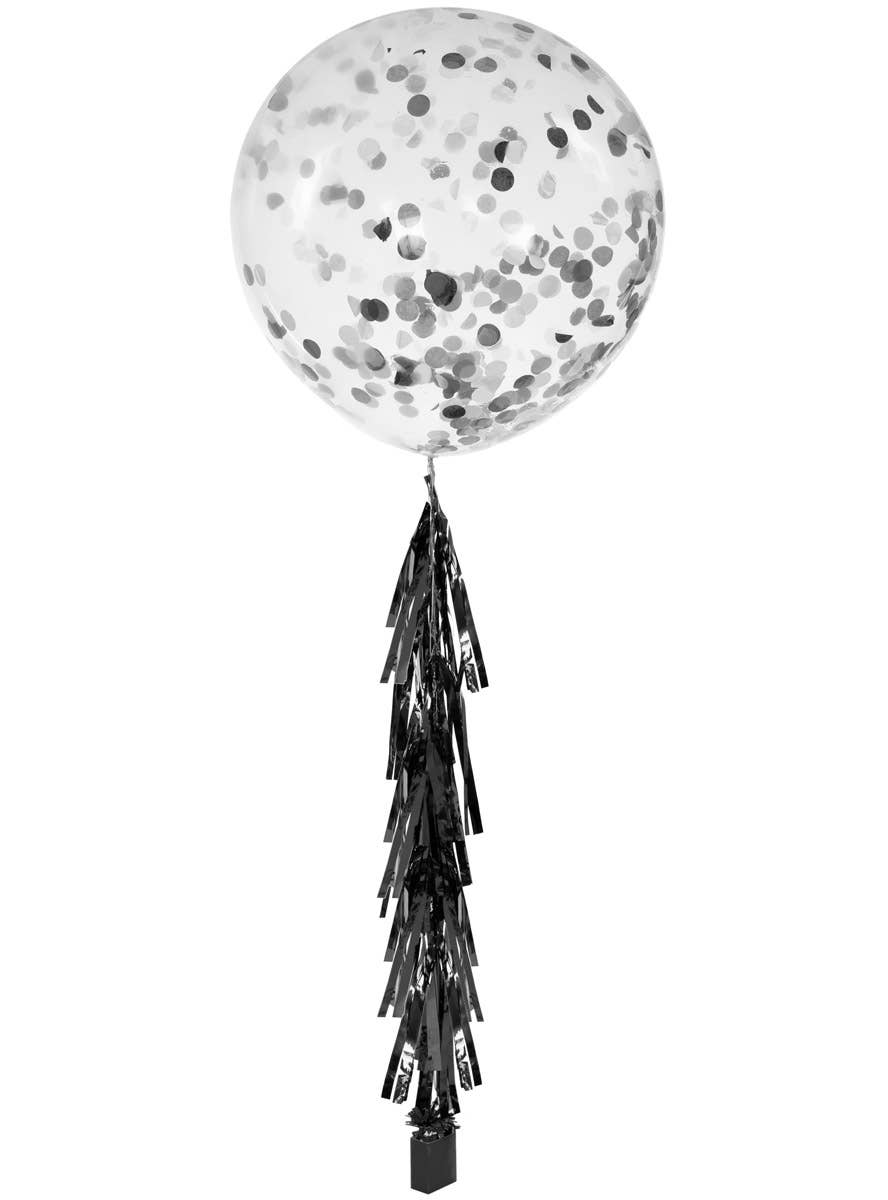 Image of Metallic Black 9 Pack 35cm Tassels - Alternate Image 2