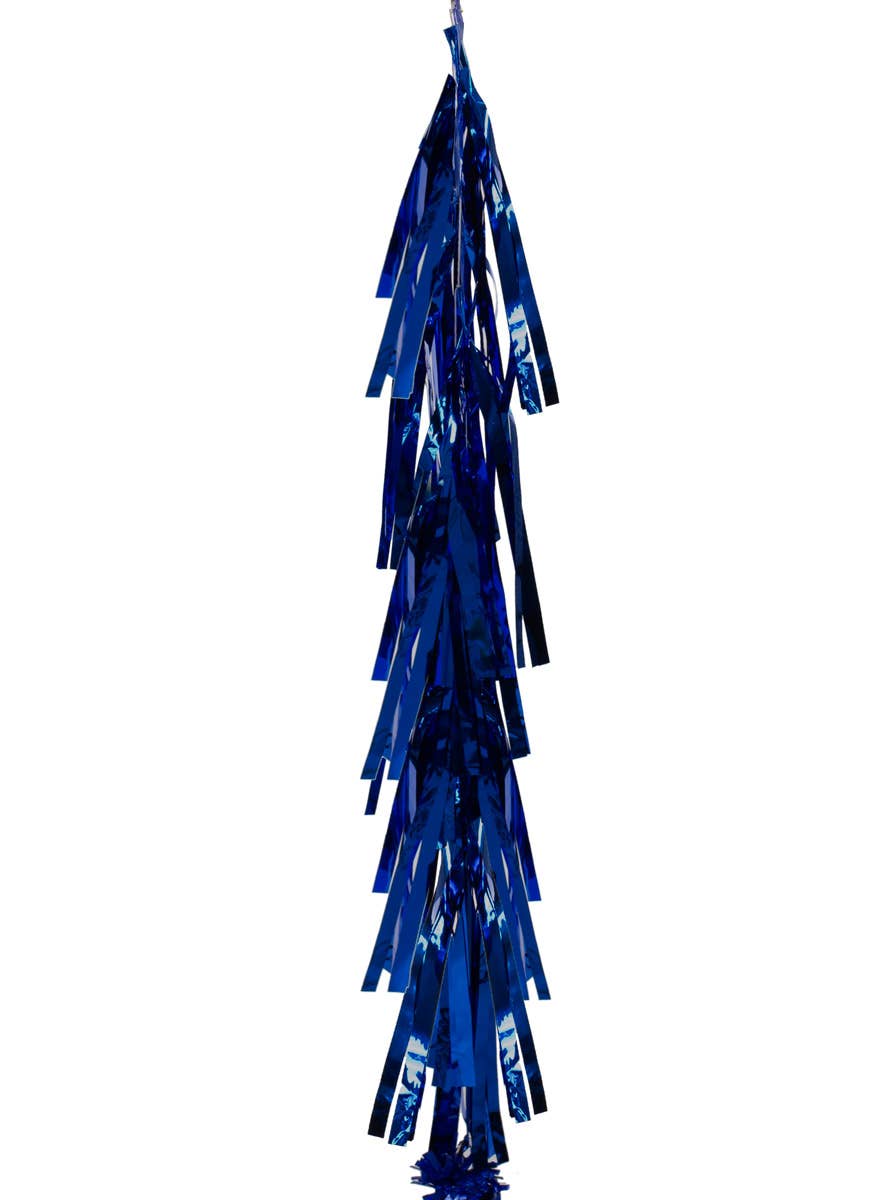 Image of Metallic Navy Blue 9 Pack Of 35cm Decorative Tassels - Alternate Image