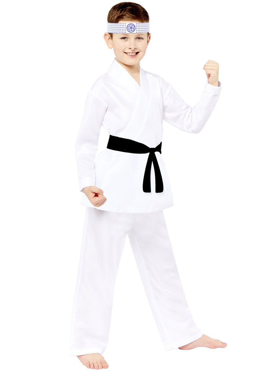 Main image of Cobra Kai Teen Boys Miyagi de Karate Costume