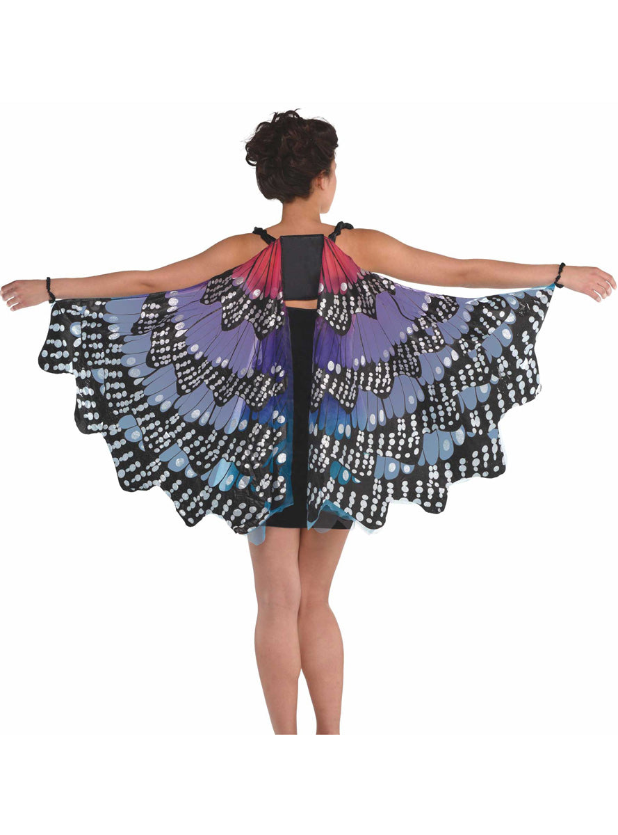 Fabric Monarch Butterfly Cape