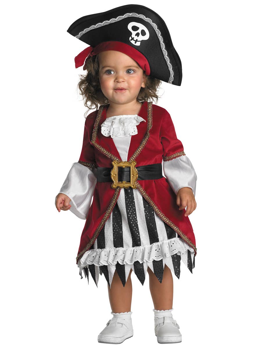 Infant Girls Pirate Princess Fancy Dress Costume