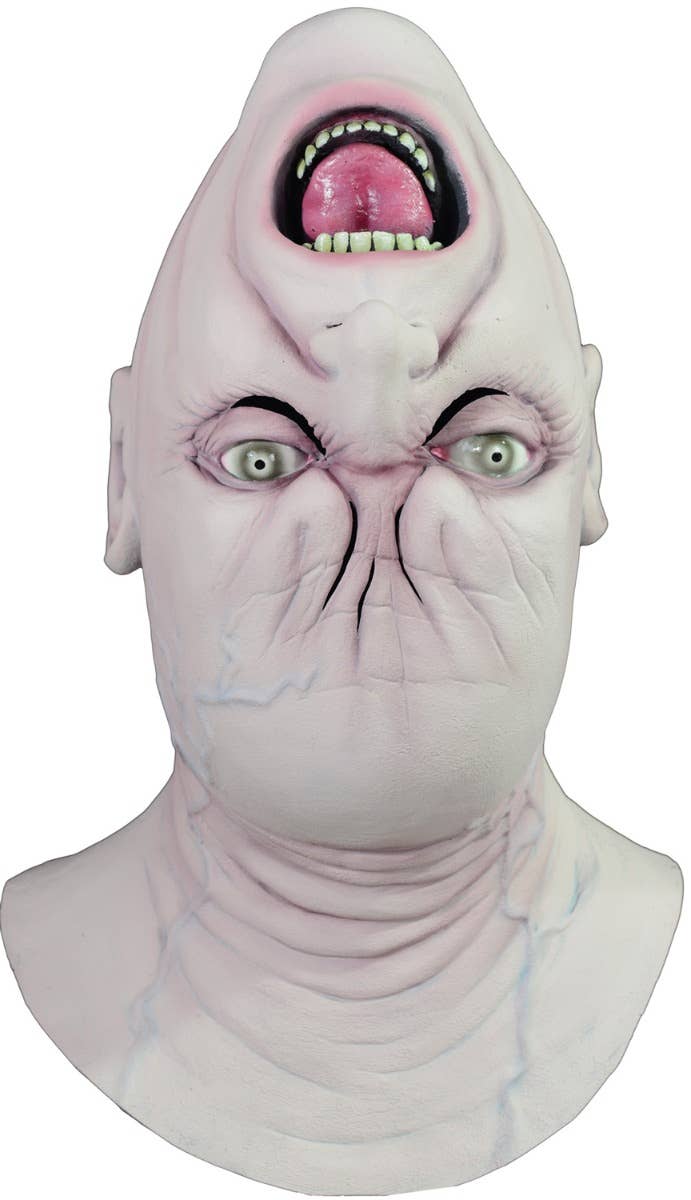 Men's Deluxe Latex Upside Down Horror Mask Costume Accessory