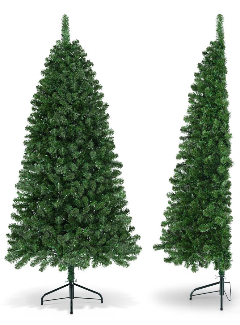 Multi Colour 8 Mode 180cm Jingle Jollys LED Corner Christmas Tree Decoration - Main Image