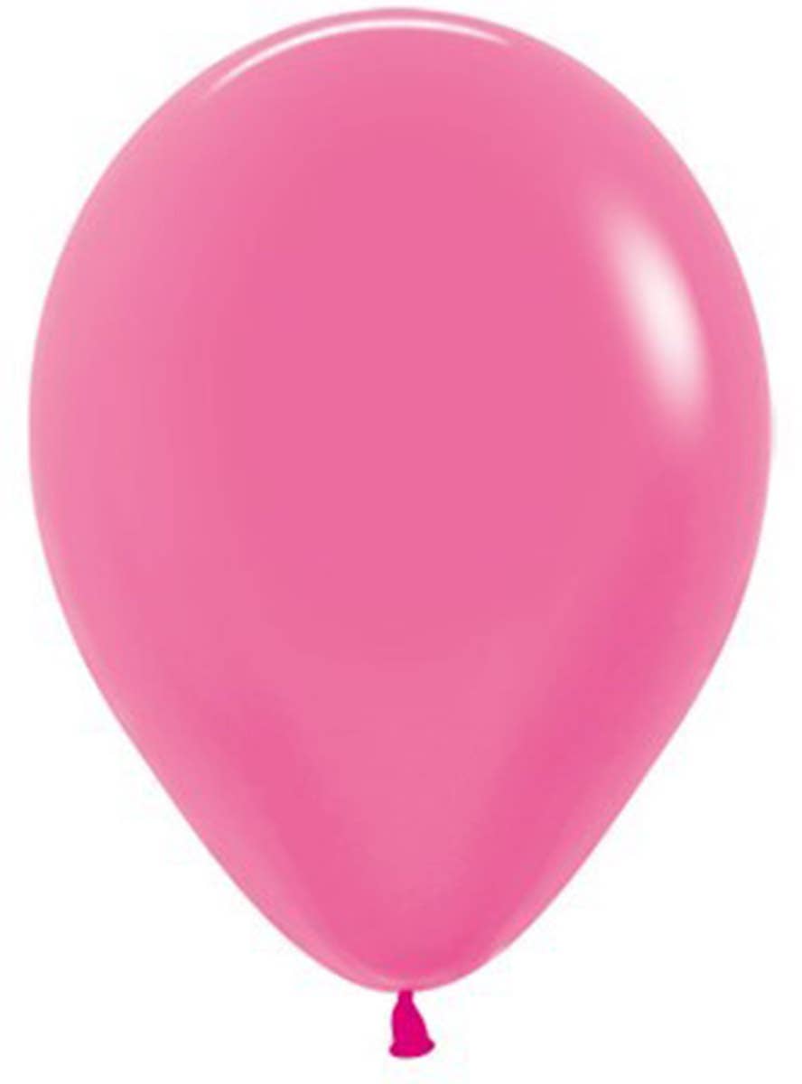Image of Neon Fuchsia Pink Single 30cm Latex Balloon