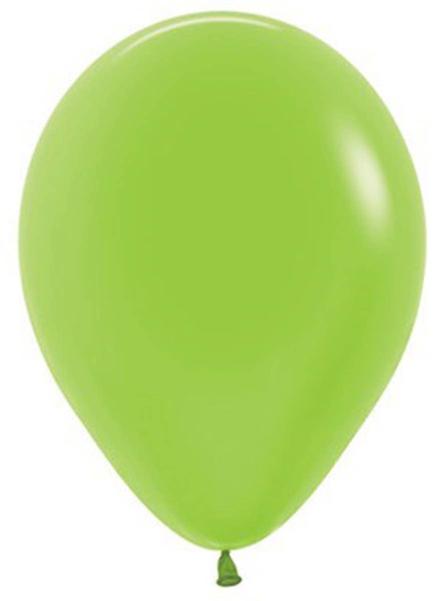 Image of Neon Green Single 30cm Latex Balloon
