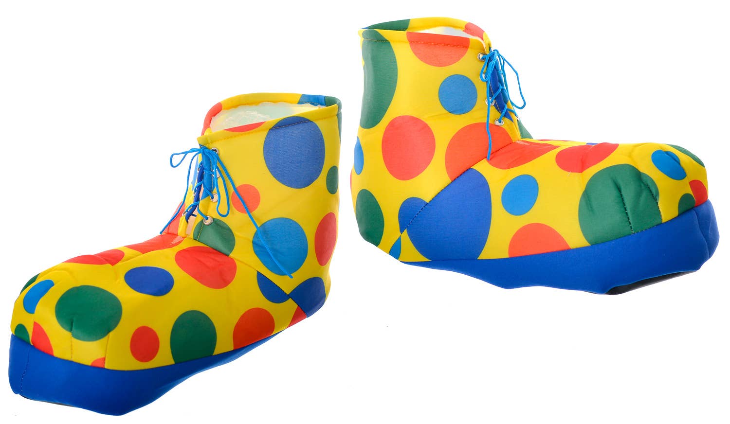 Yellow Polka Dot Clown Costume Shoes Accessories Zoom Image