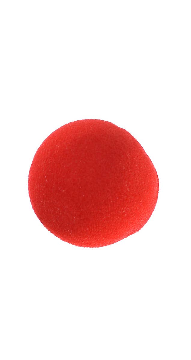Red Spongy Novelty Clown Nose Costume Accessory Main Image
