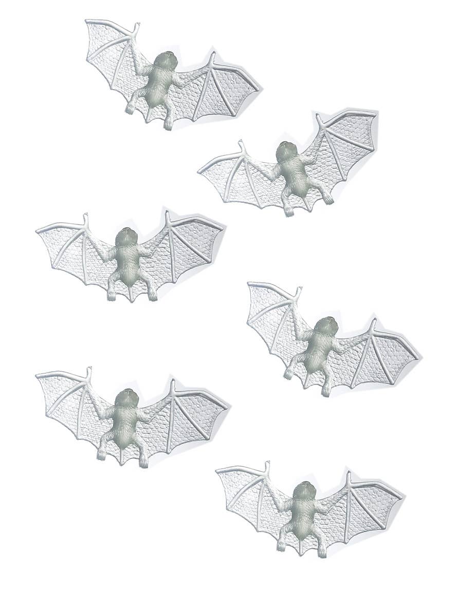Image of Glow in the Dark Mini Bats Halloween Decoration
