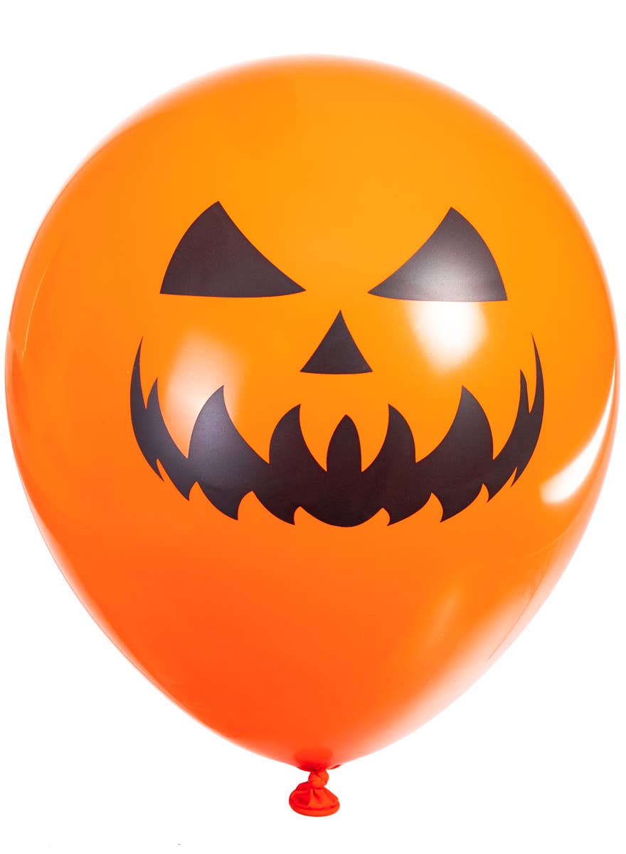 Black and Orange Jack o' Lantern Pumpkin Balloons