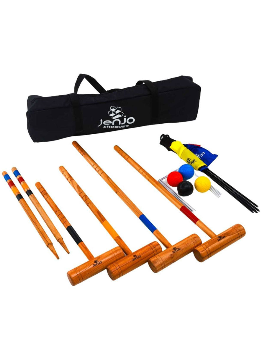 Family Outdoor Croquet Set