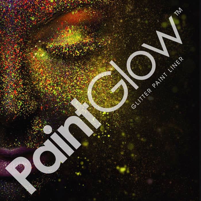 UV Reactive Green Glitter Makeup Stick Alternative Image