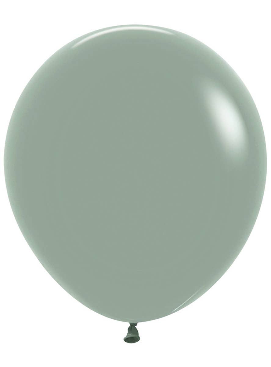 Image of Pastel Dusk Laurel Green 6 Pack 45cm Latex Balloons