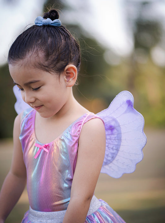 Pastel Pink Girls Magic Unicorn Costume - Lifestyle Image 2
