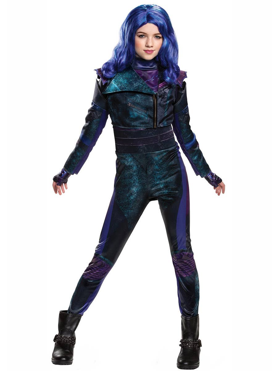 Girls Deluxe Mal Descendants 3 Fancy Dress Costume Front Image