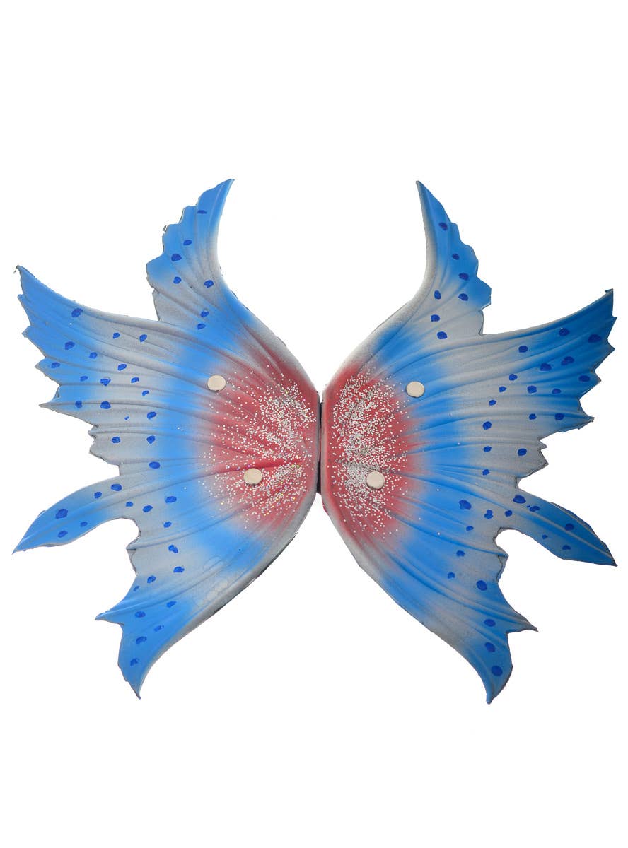 Pink and Blue Deluxe Latex Unicorn Wings and Headpiece Costume Accessory Set - Wings Image