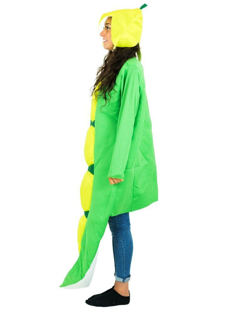 Peas in a Pod Novelty Adults Food Costume - Side Image