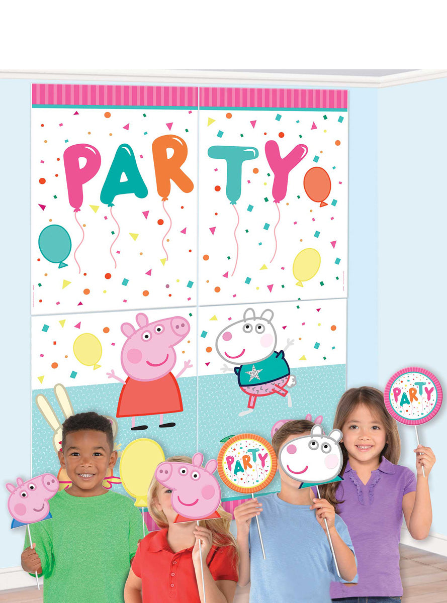Peppa Pig Scene Setter 16 Piece - Main Image