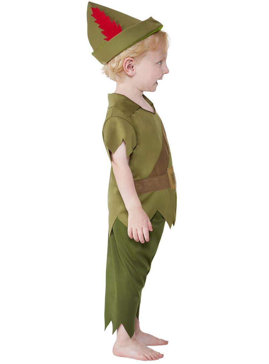 Image of Peter Pan Toddler Boys Dress Up Costume - Side Image