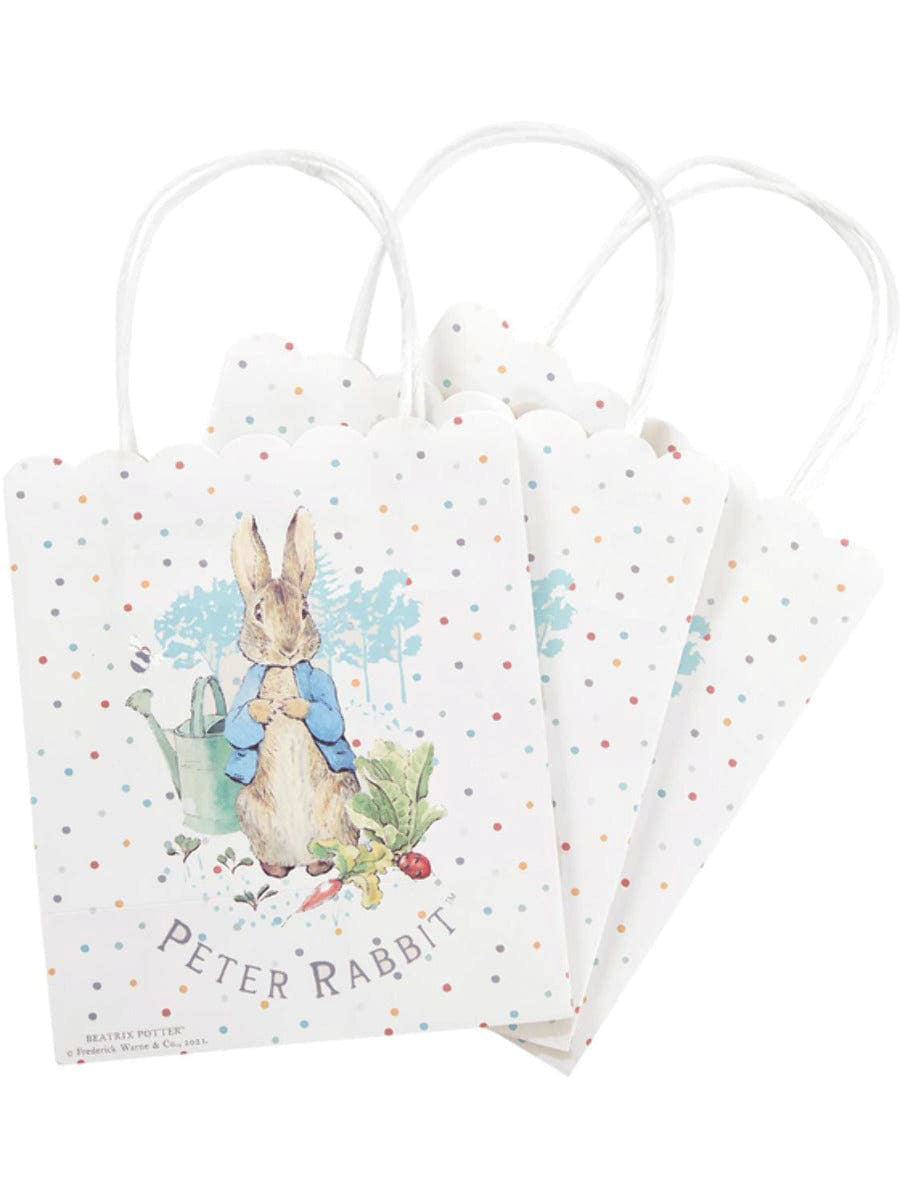 Peter Rabbit 6 Pack Paper Party Favour Bags - Alternative Image