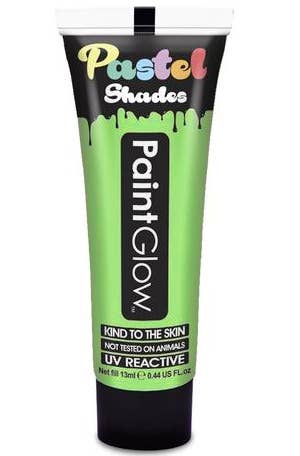 Pastel Green UV Reactive Face and Body Makeup
