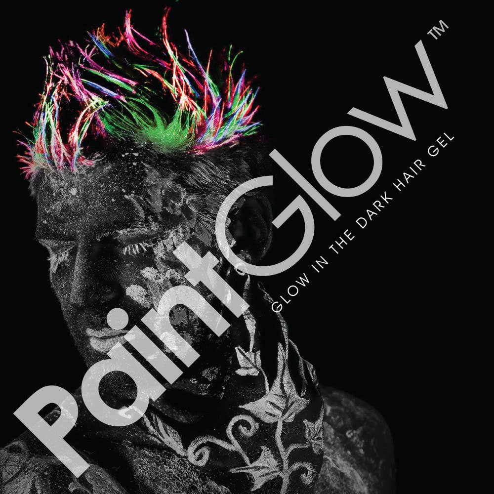 Uv Reactive Neon Hair Gel Example