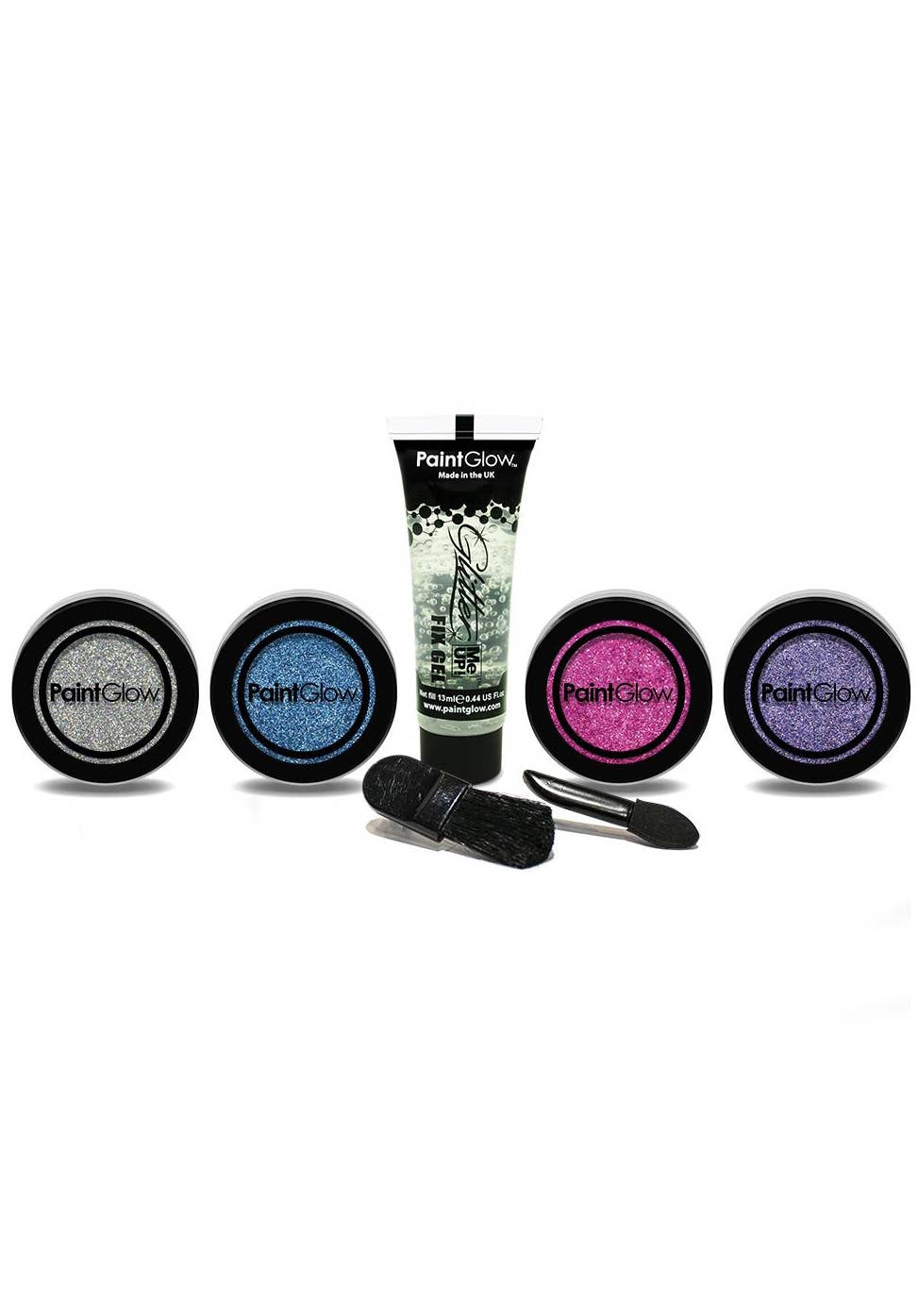 Holographic 4 Colour Loose Glitter Makeup Kit Image 2