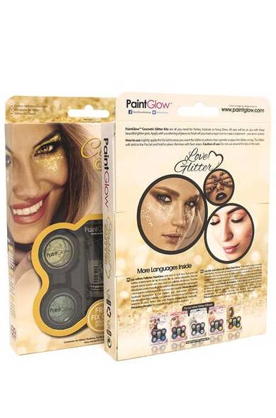 Classic Face, Body and Nails Loose Glitter Makeup Kit Image 4