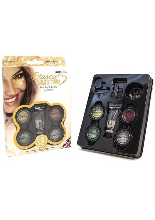Classic Face, Body and Nails Loose Glitter Makeup Kit Image 3