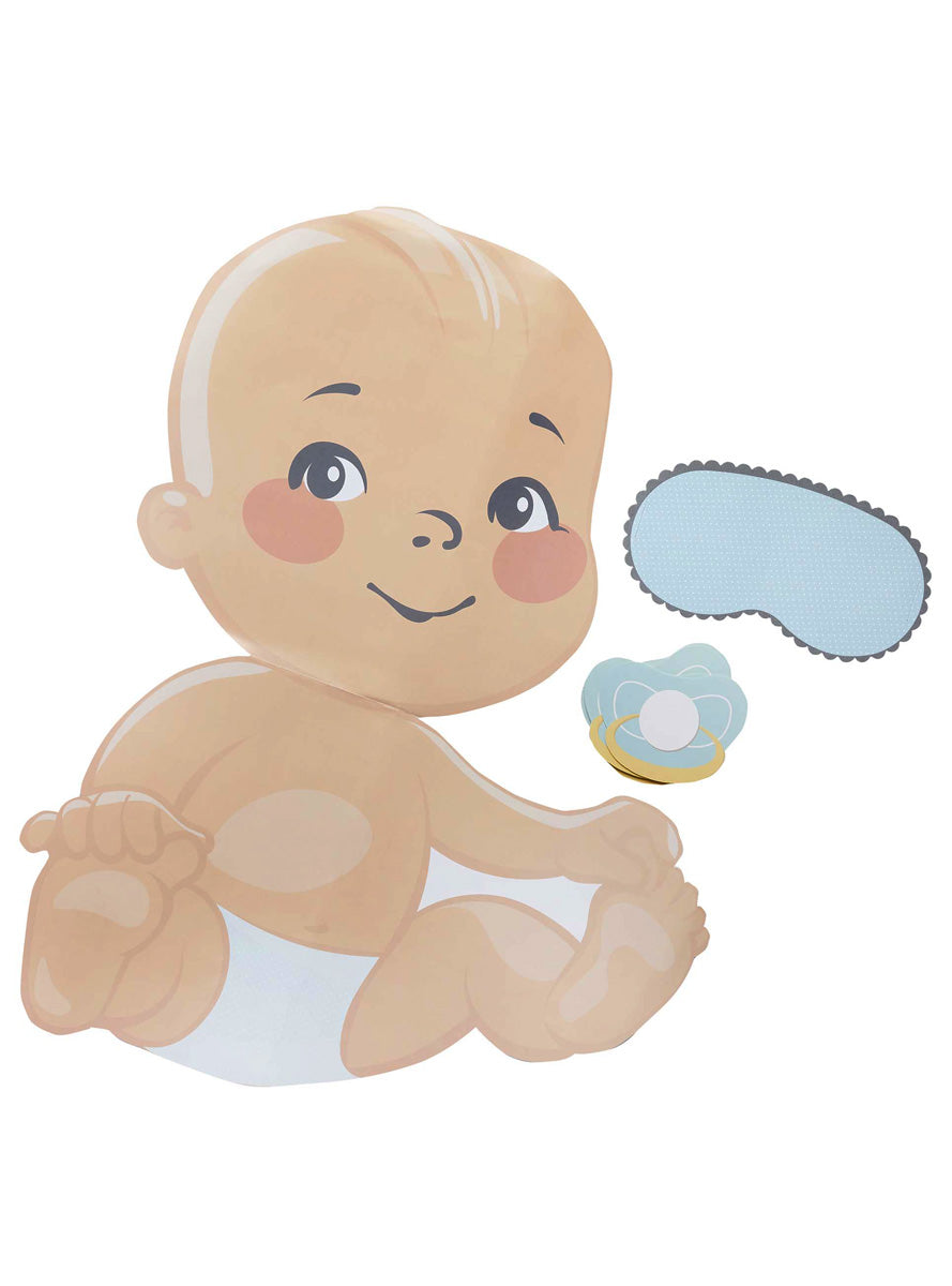 Pin The Dummy Baby Shower Game - Main Image