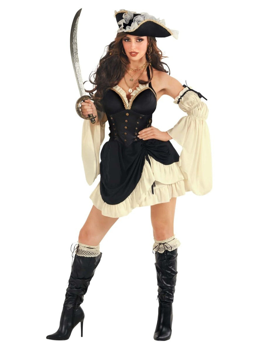 Pirate Captain Sexy Womens Costume - Alternative Image 4