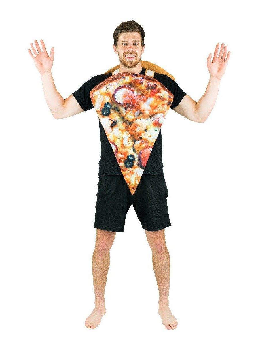 Pizza Slice Novelty Adults Costume - Alternative Image