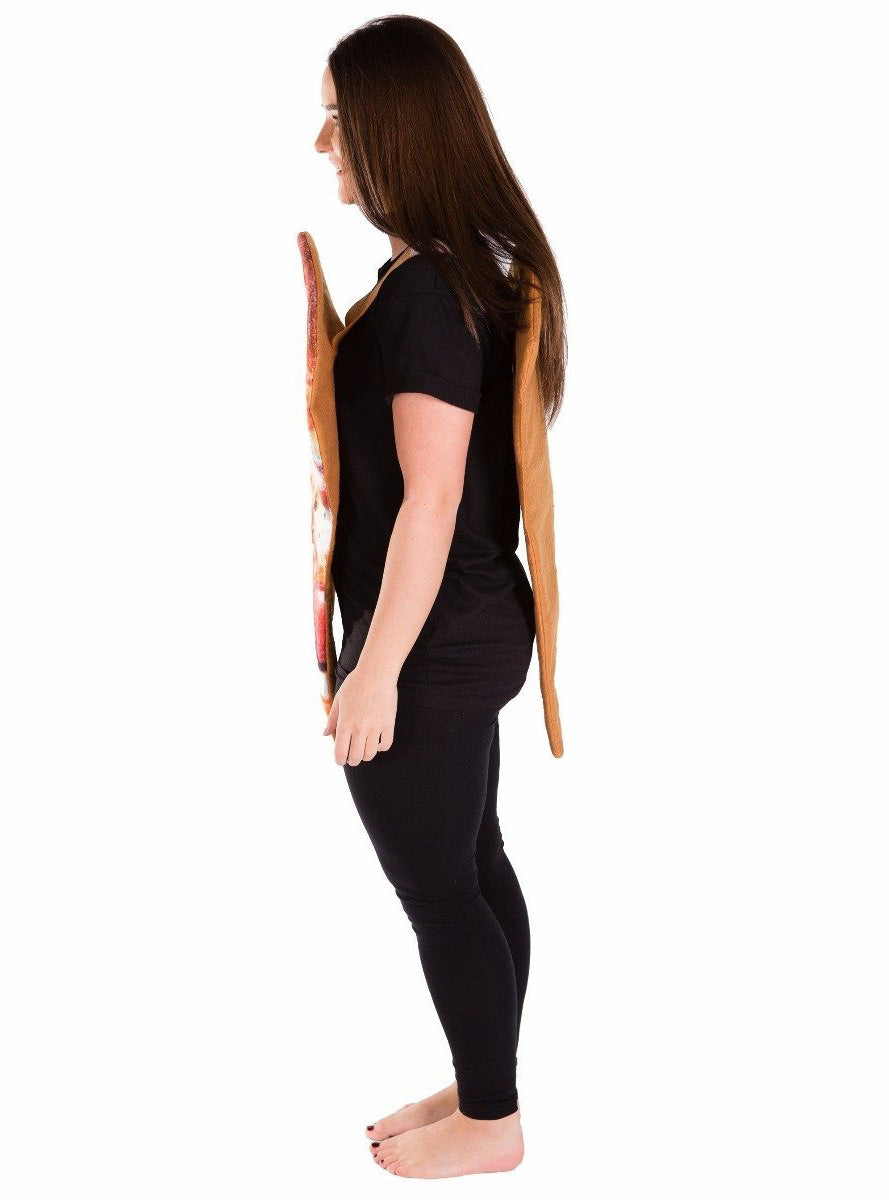 Pizza Slice Novelty Adults Costume - Side Image