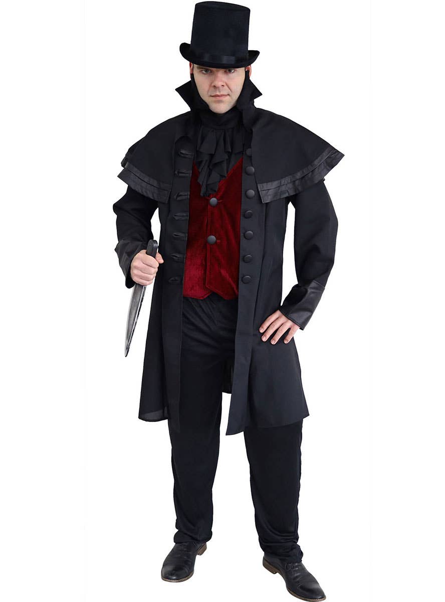 Image of Jack The Ripper Plus Size Men's Halloween Costume
