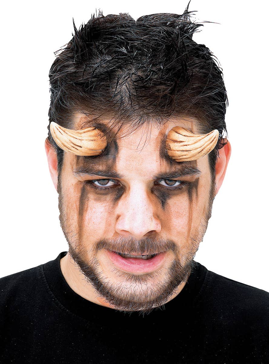 Devil Adult Latex Deluxe Demon Prosthetics Halloween Special Effects Accessory