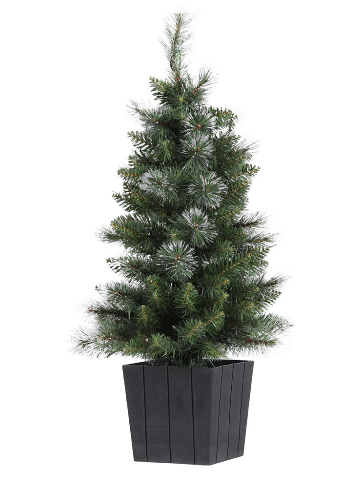 Potted Light Up 90cm Jingle Jollys Christmas Tree Decoration - Alternate Image
