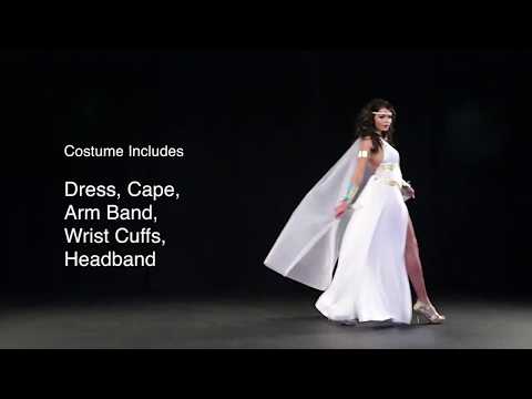 Women's Glorious Sexy Greek Goddess Costume Product Video