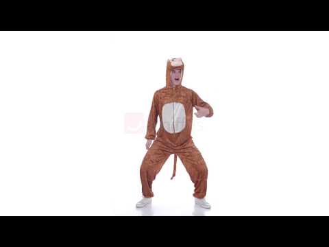 Womens Monkey Fancy Dress Costume Product Video