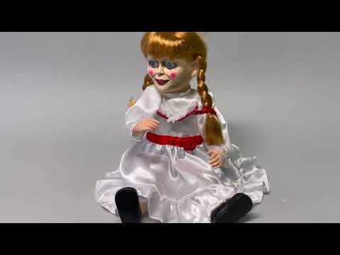Video of Haunted Annabelle Doll Halloween Decoration