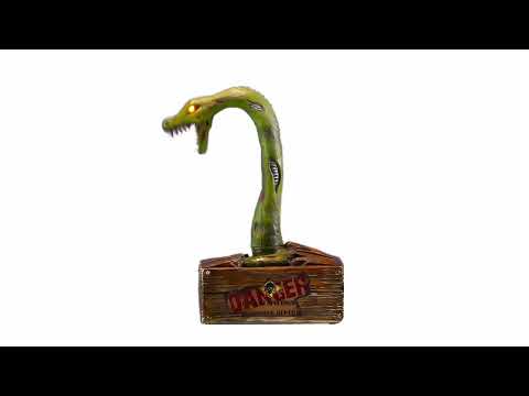 Video of Zombie Snake Halloween Decoration