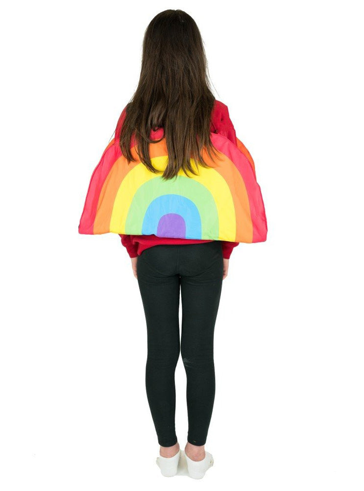 Rainbow Novelty Kids Foam Costume - Back Image
