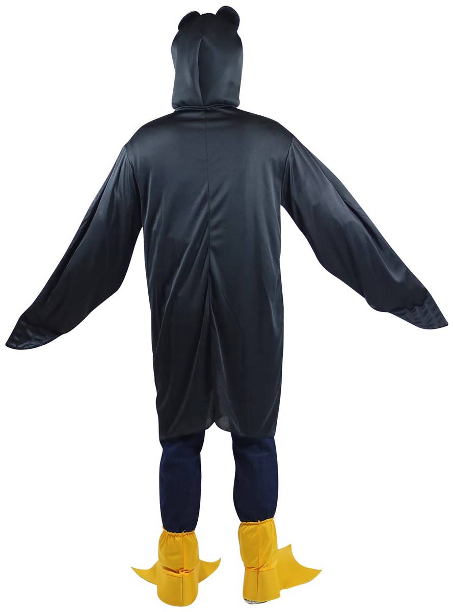 Black and White Giant Penguin Costume for Adults - Back View