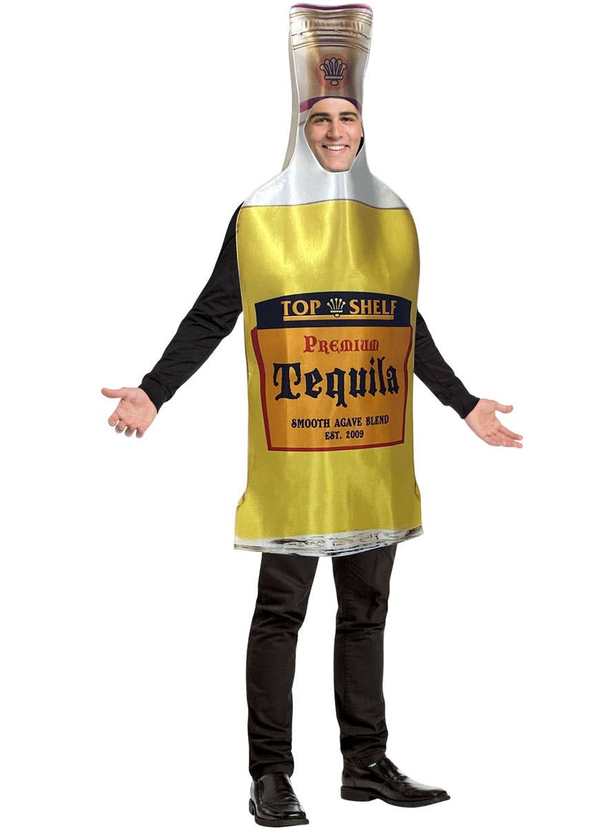 Adults Tequila Bottle Costume - alternative image