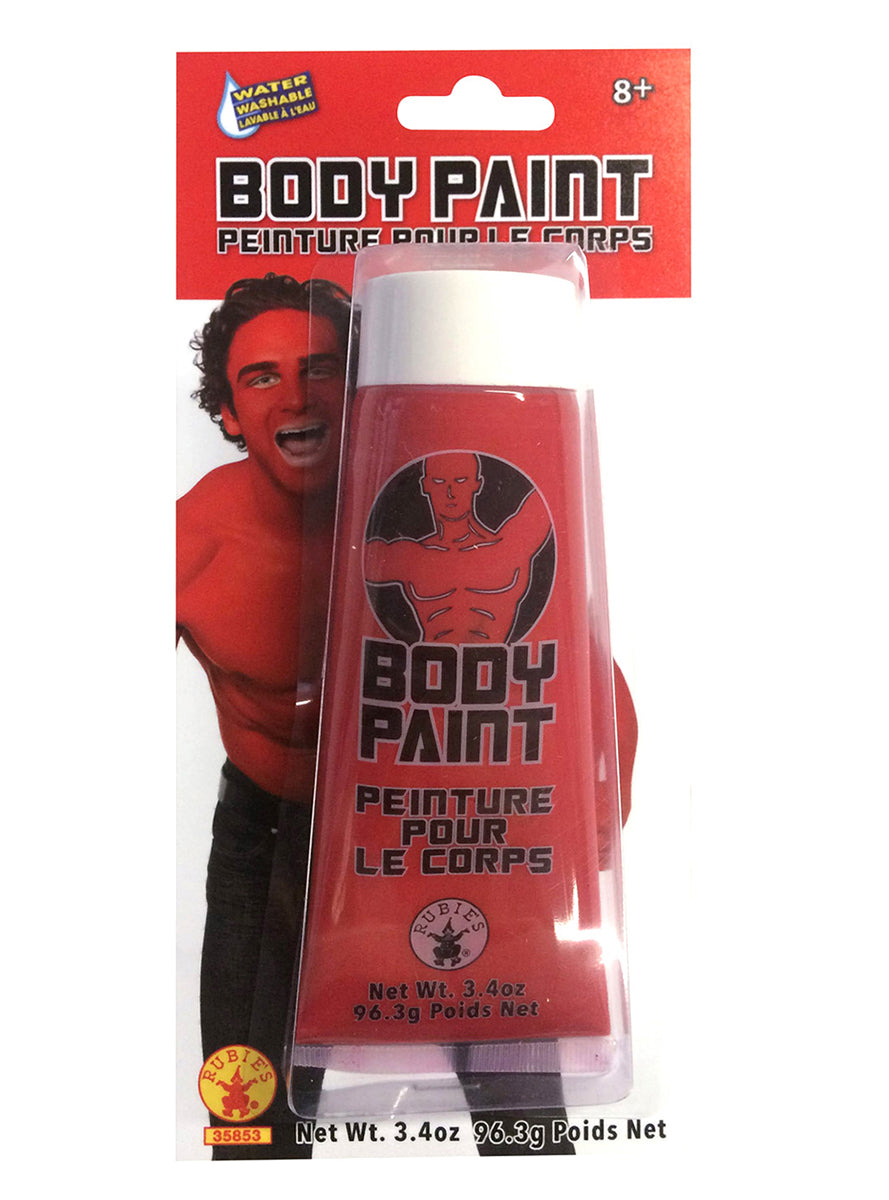 Red 100ml Bodypaint Makeup - Main Image